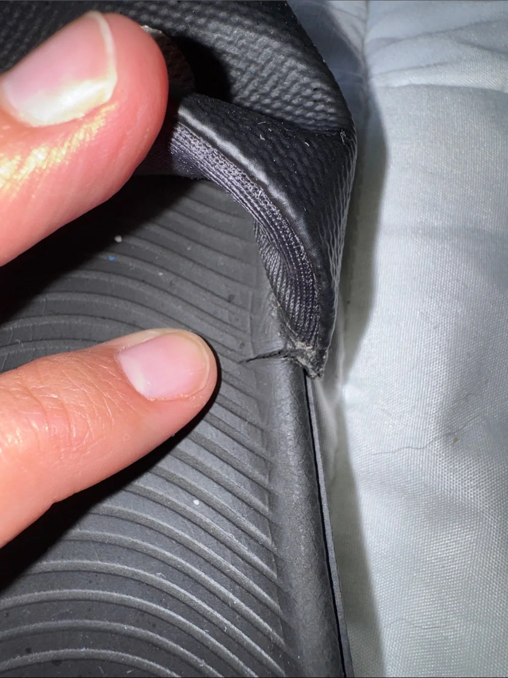 Nike Black White Boys' Slide Sandals
